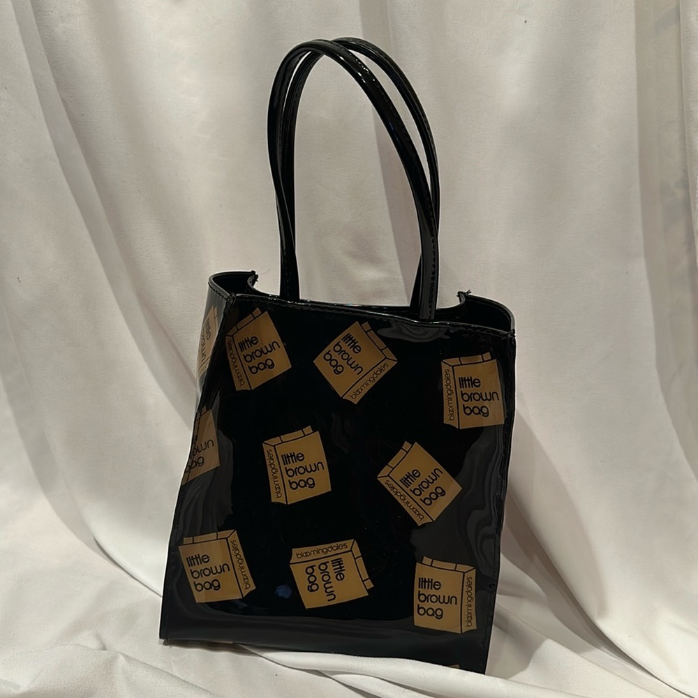 Bloomingdale’s Little Brown Bag. Small Tote.